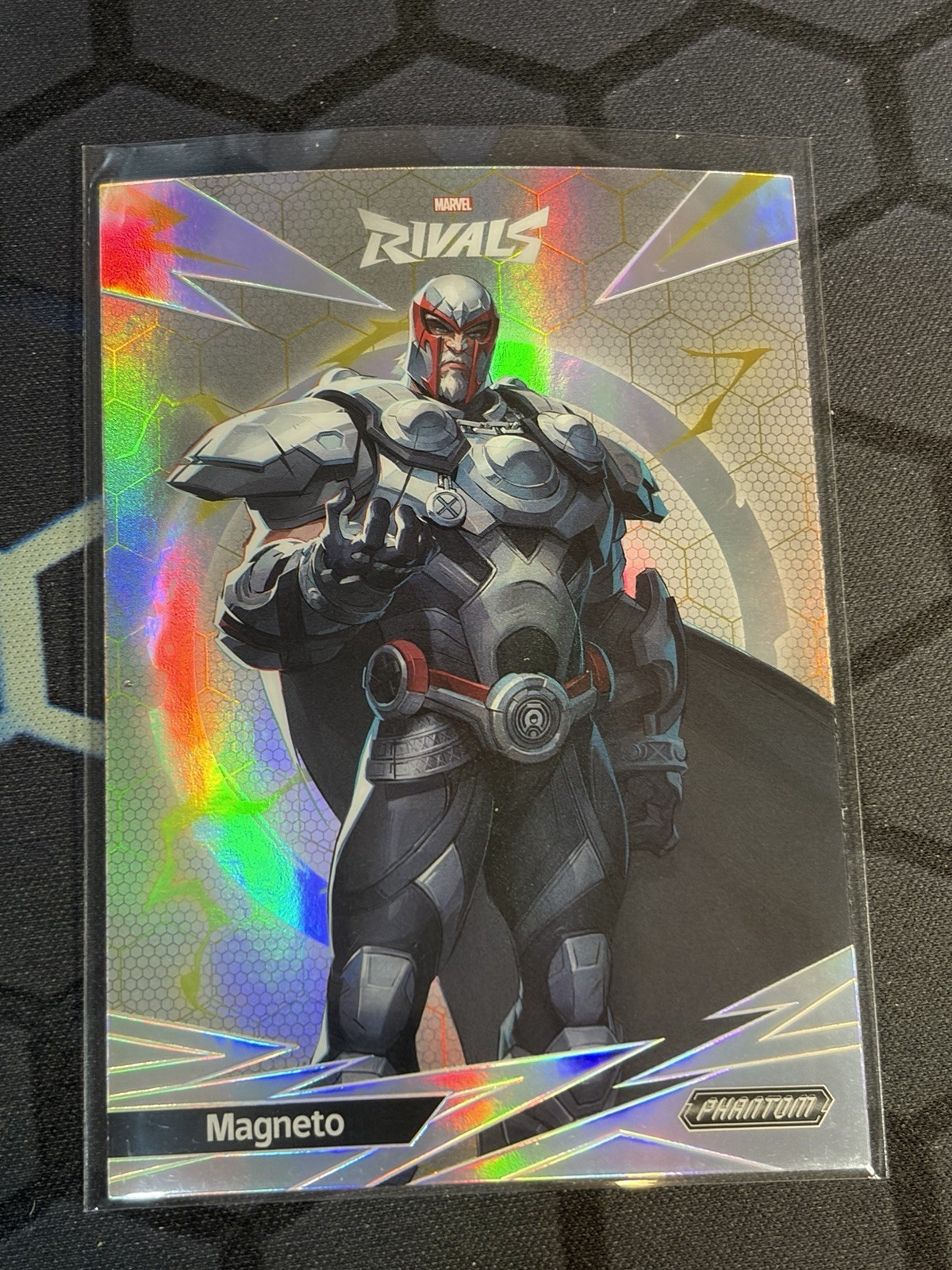 2025 Kakawow Phantom Marvel Rivals Silver Refractor Magneto #PMR-I-27