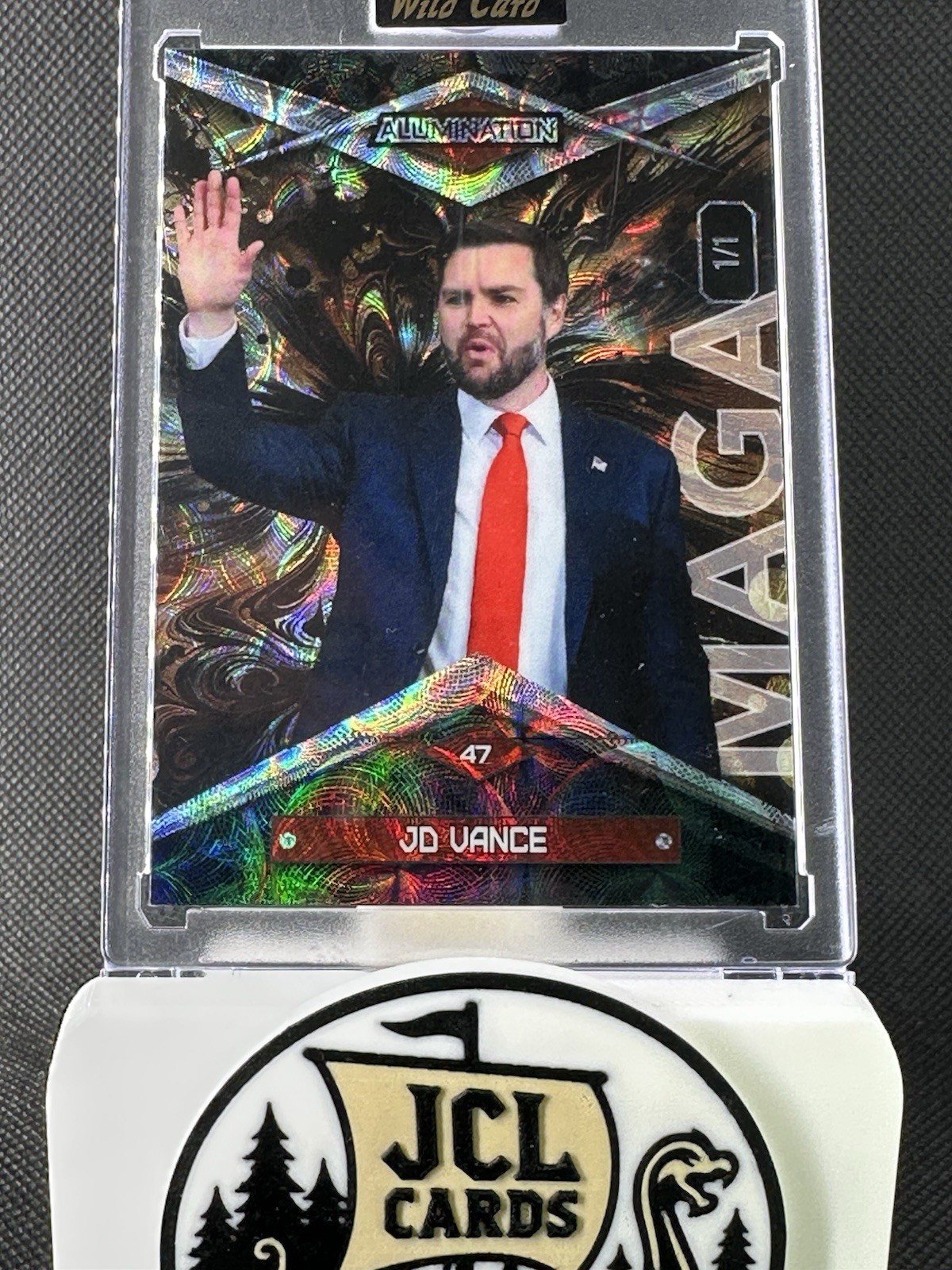 2025 Wild Card Alumination – JD Vance #BCCV-TD-JV 1/1