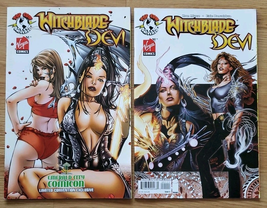 Witchblade/Devi #1 A Greg Land & Emerald City Comicon Ebas