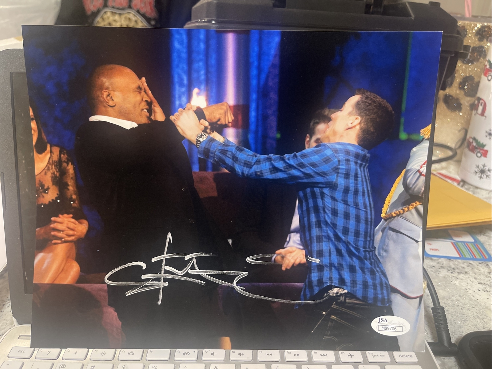 Steve O signed 8 X 10 Photo Autographed JSA Authentication COA Jackass D4