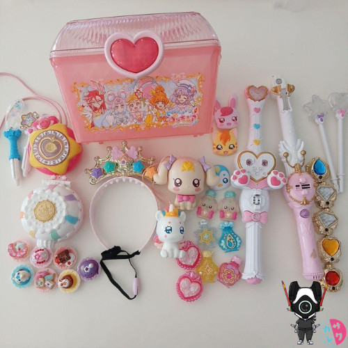 Kirakira Precure A La Mode Animal Sweets Accessories Bundle Case Set