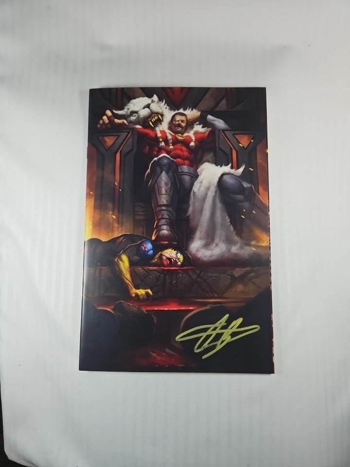 Invincible Returns #1 Virgin Exclusive Variant Aaron Bartling Signed Sweet Auto