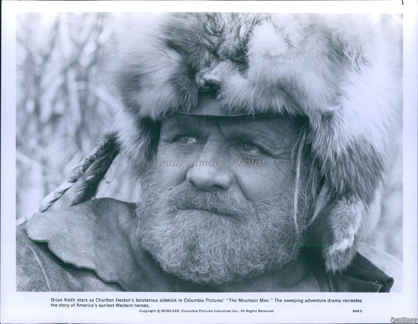 1980 Brian Keith Stars As Hestons Sidekick In The Mountain Men Movies Photo 8×10
