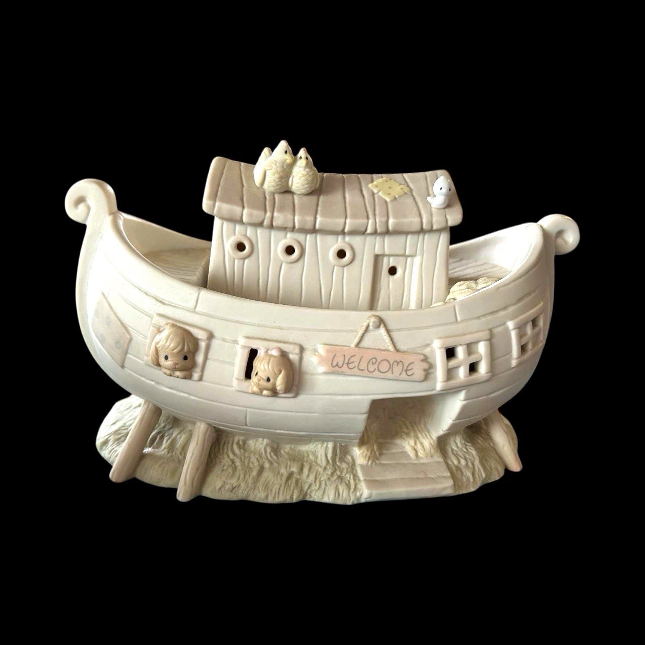 Noah’s Ark Nightlight Figurine By Precious Moments, Light And Cord Not Included