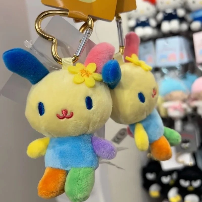 New Sanrio Usahana Mini Mascot Holder Key chain Plush W2.8xD1.8xH3.9 inch