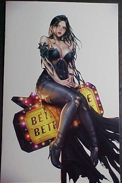 BRIDE OF BEETLEJUICE KYUYONG EOM VIRGIN ARTBOOK! EXCLUSIVE! NM MEGACON 2025