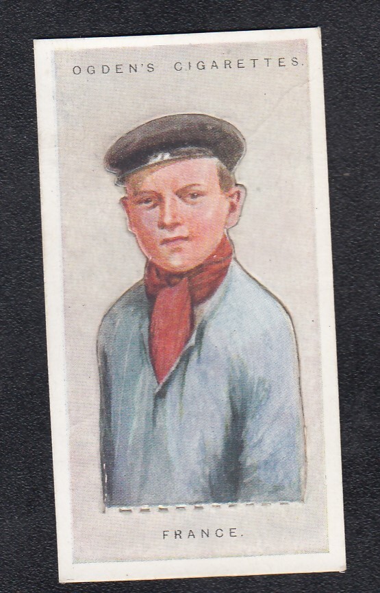 Vintage 1924 Children of Nations Cards FRANCE