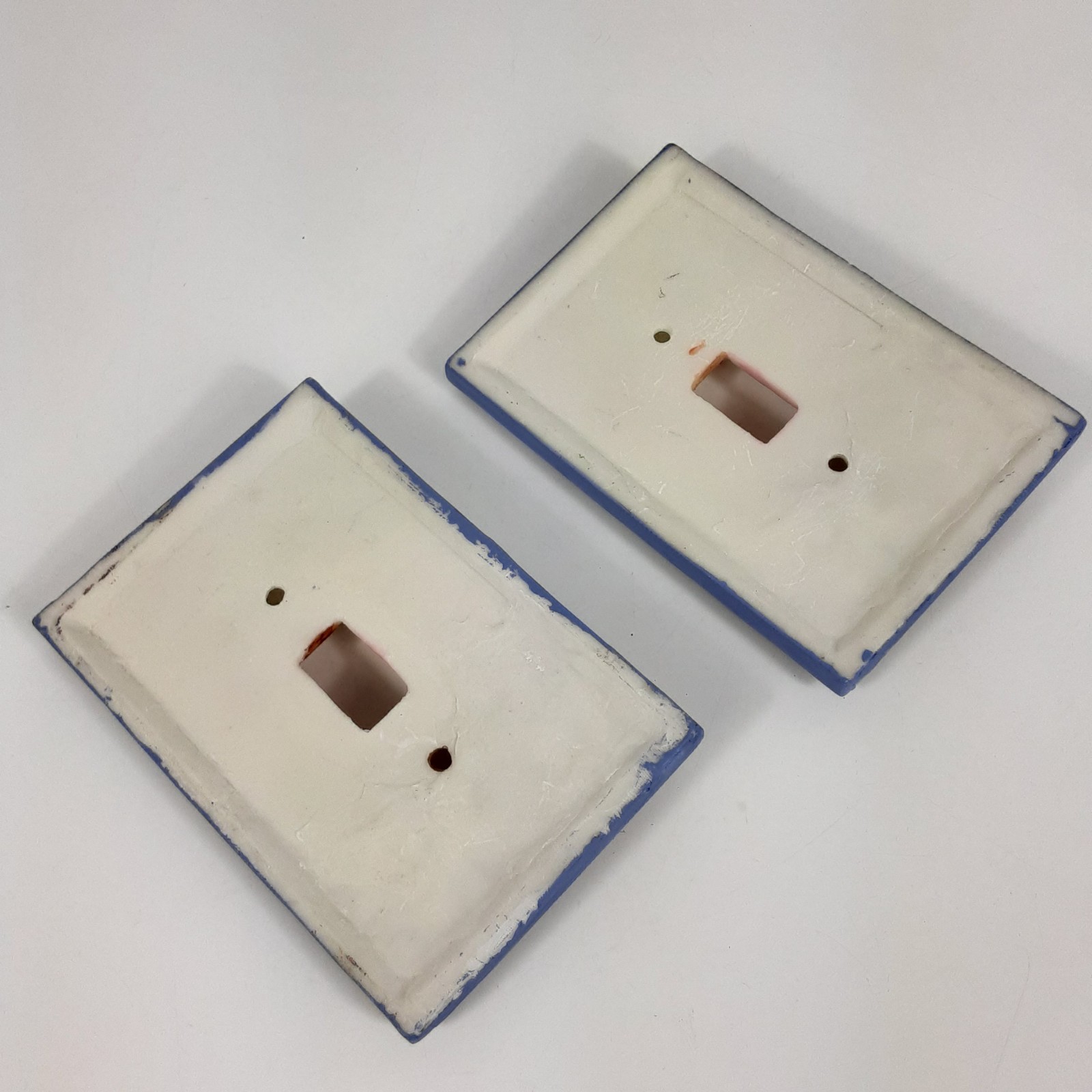 Cat Kitty Light Toggle Switch Plate Cover Lot of 2