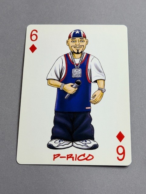 Vintage Homies P-Rico Trading Card Poker Club Global Industries Lowrider RARE