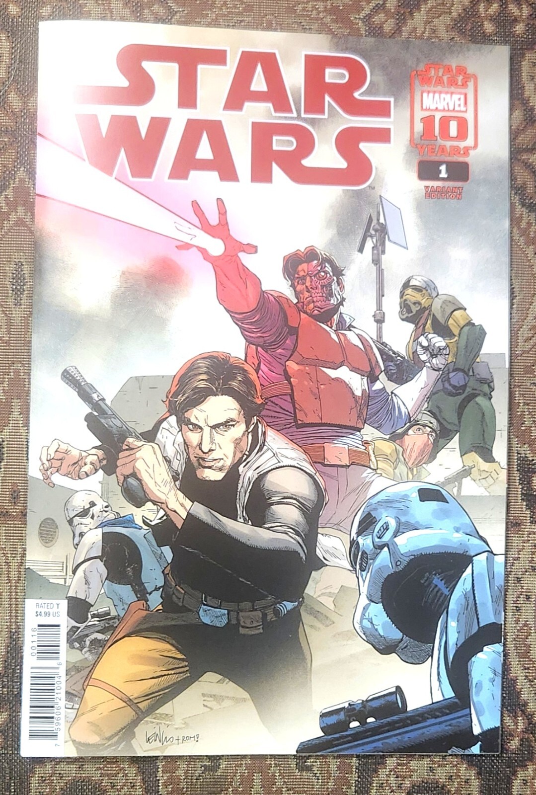 STAR WARS #1 NEAR MINT 1:50 LEINIL FRANCIS YU RI VARIANT 2025 MARVEL SKYWALKER
