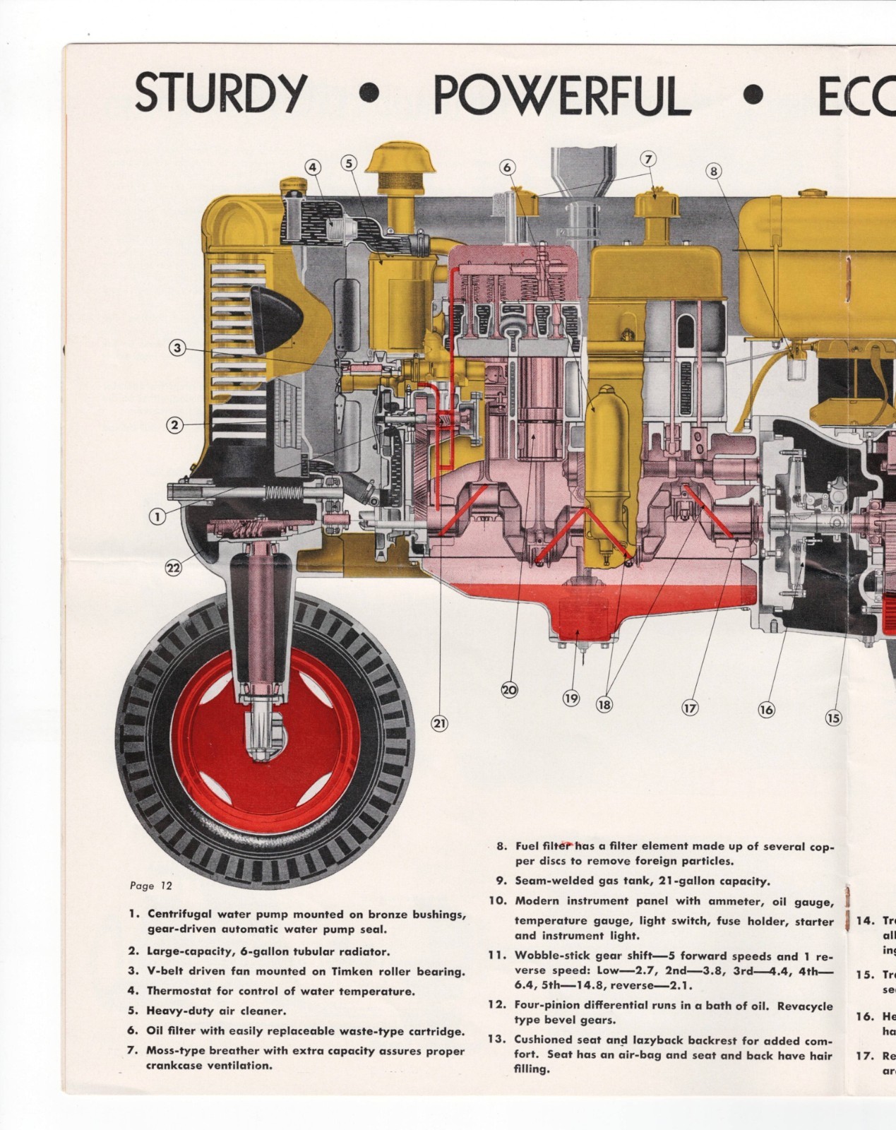 MINNEAPOLIS-MOLINE VISIONLINED “U” TRACTORS 24 PAGE BROCHURE