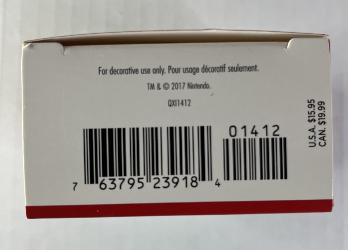 Hallmark Keepsake Ornament 2017 Mario Super Mario Brothers Question Block
