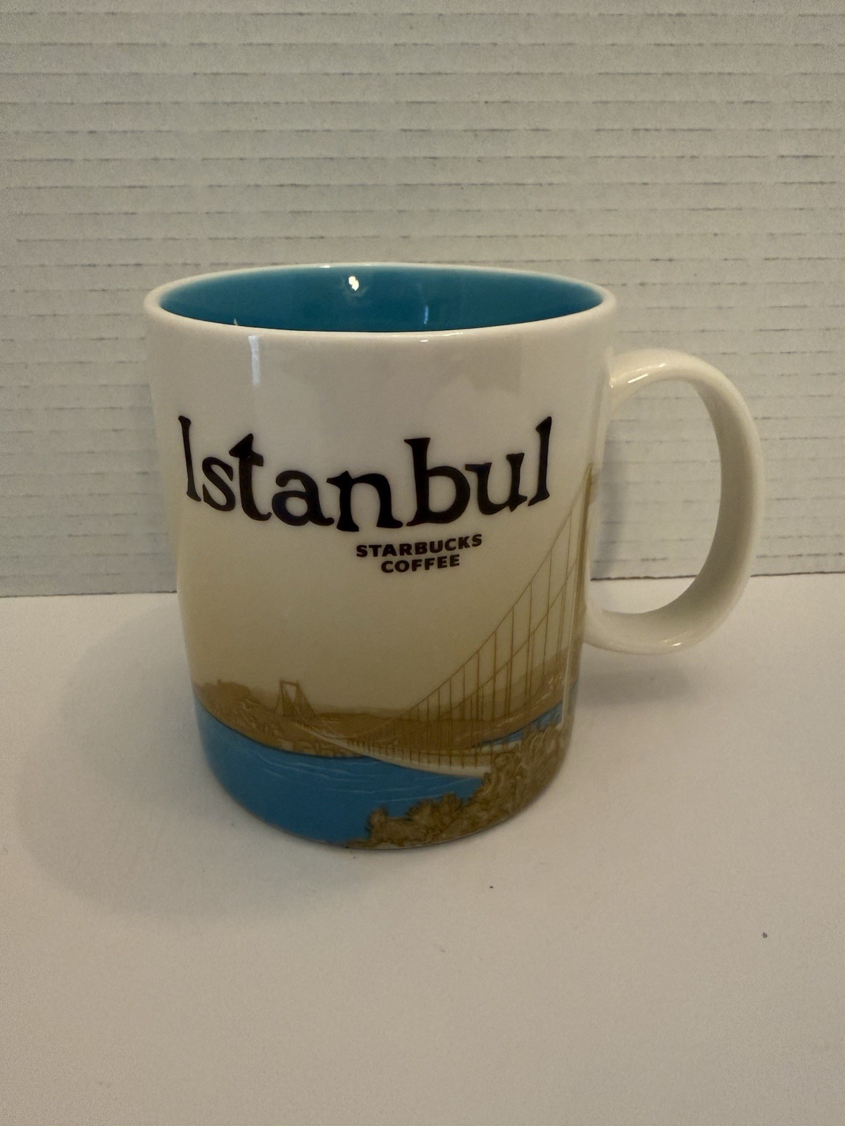 New Starbucks 2014 Istanbul Turkey Global Icon City Collector 16 oz. Ceramic Mug
