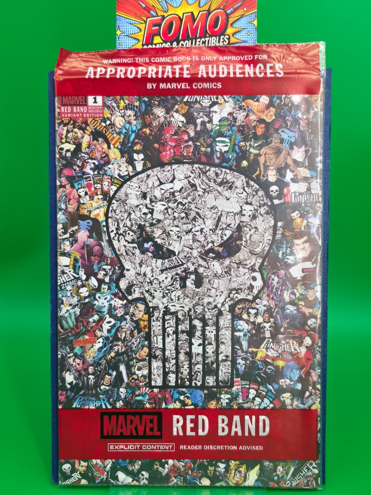The Punisher: Red Band #1E (2025, Marvel) Polybagged /NM