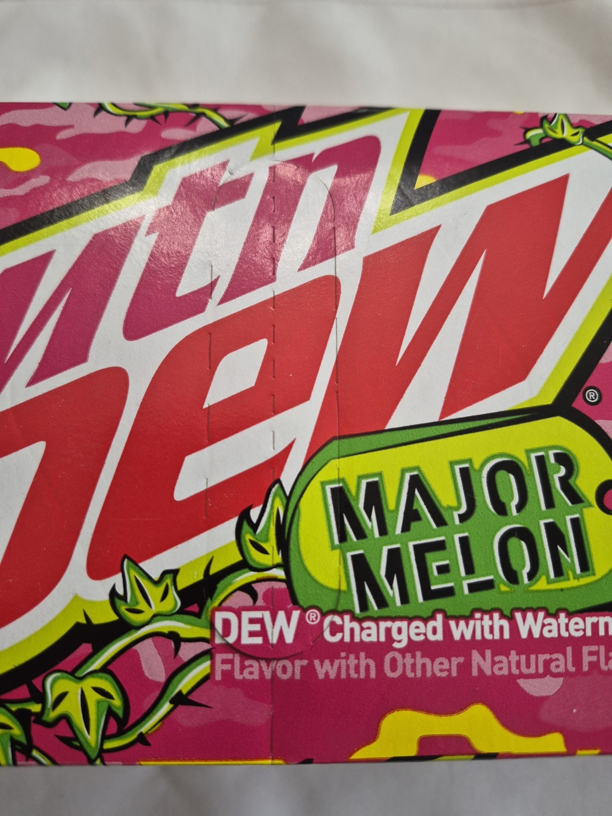 Mountain Dew Major Melon 12 Pack NEW ~ UNOPENED