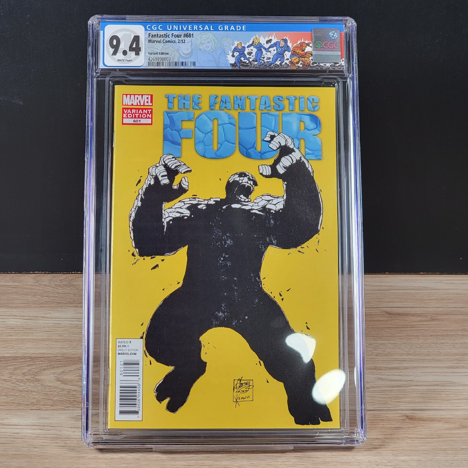 Fantastic Four 601 1:50 Ron Garney Incentive Variant Comic CGC 9.4 Special Label