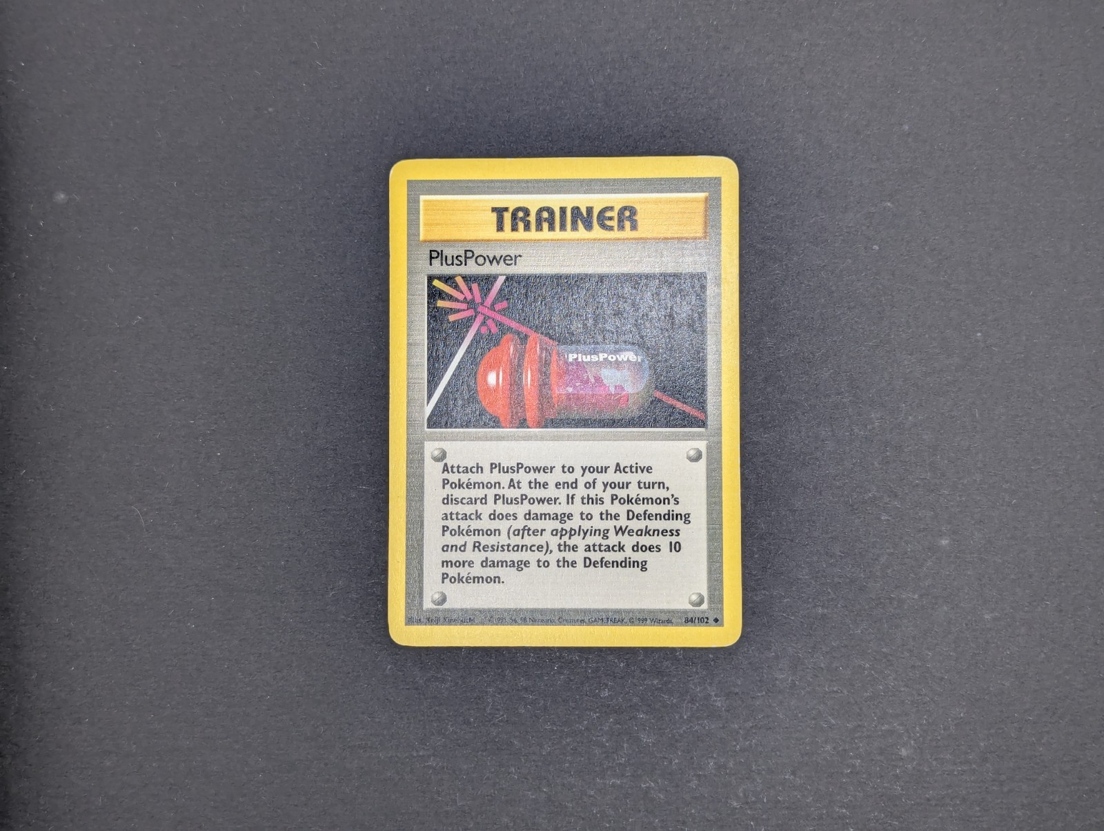 Pokémon TCG PlusPower Base Set 84/102 Regular Unlimited Uncommon Lightly Played