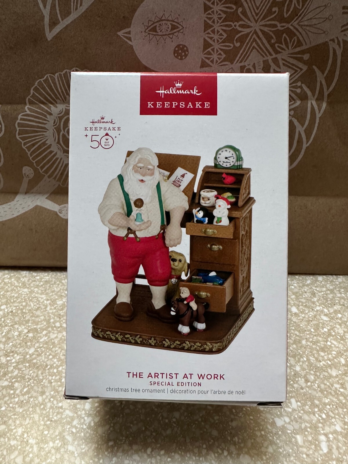 2023 Hallmark Keepsake The Artist at Work Special Edition Ornament