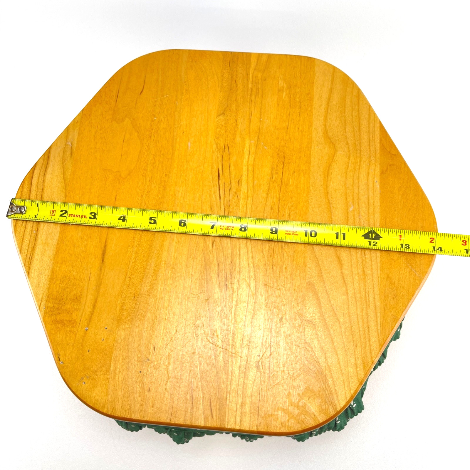 Longaberger 14” Generations Basket w/Heritage Green Liner, Protector & Lid