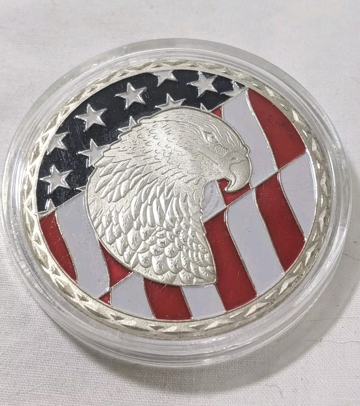 Veteran United States Air Force Challenge Coin In Protective Case USAF