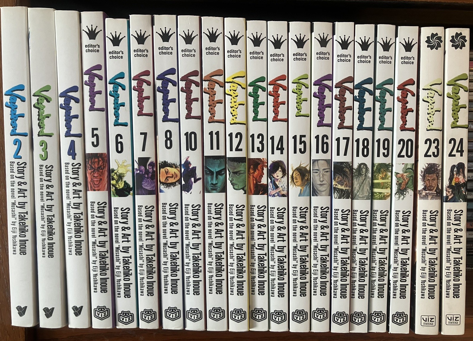 Vagabond Manga Volumes Singles 28 1020 23 24 English Manga Viz Rare Lot G2U