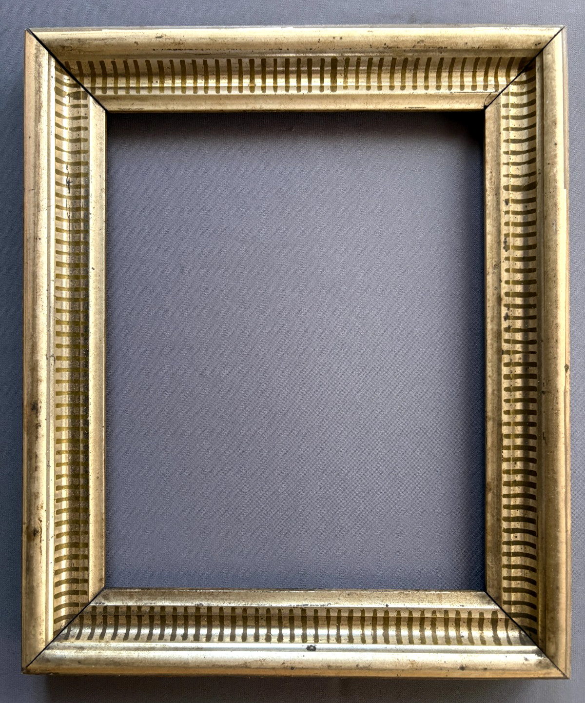 ANTIQUE 19th Century LEMON GOLD Gilt Wood PICTURE FRAME circa 1880