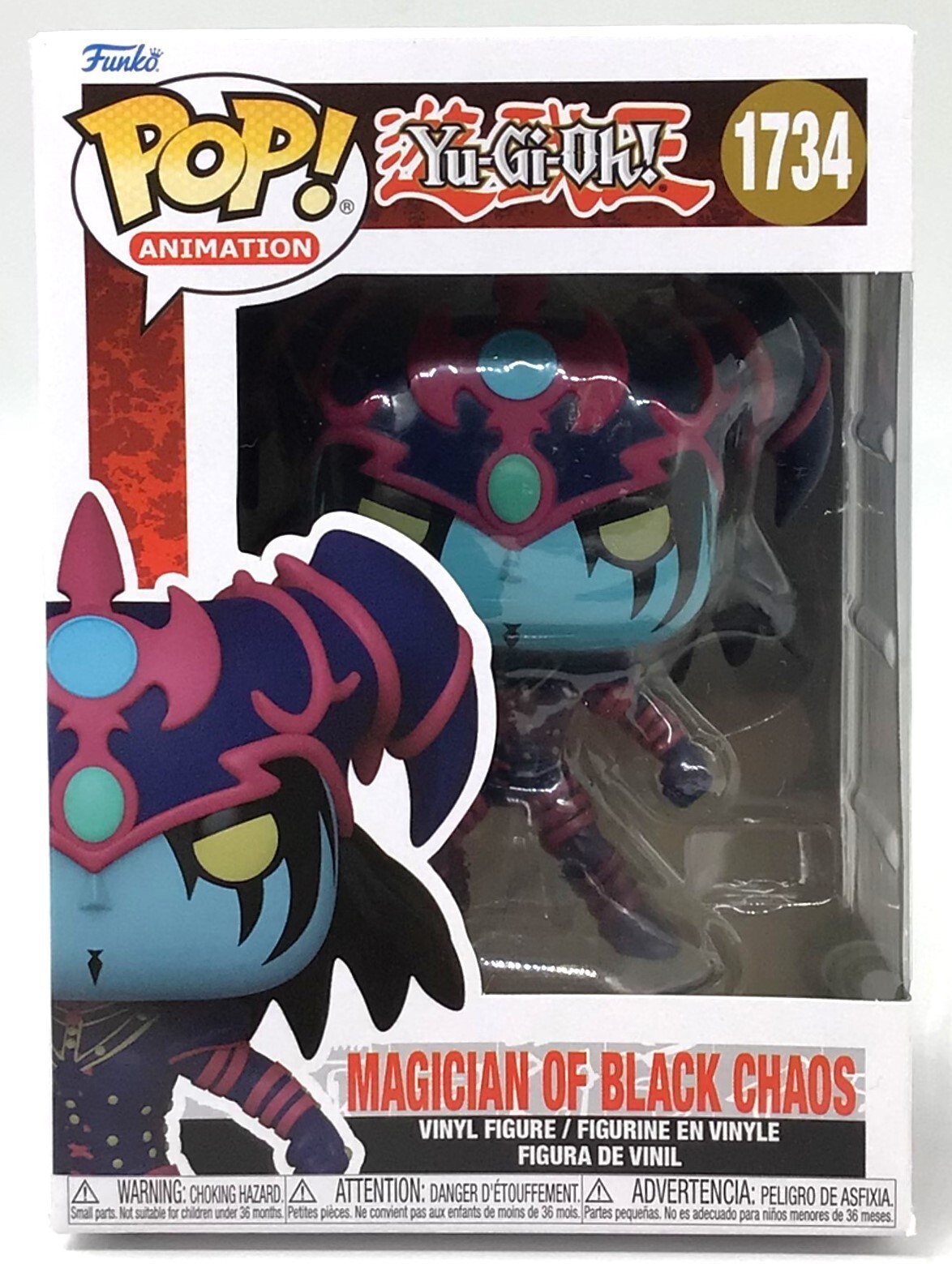Funko POP! Yu-Gi-Oh! Magician of Black Chaos #1734 with Protector