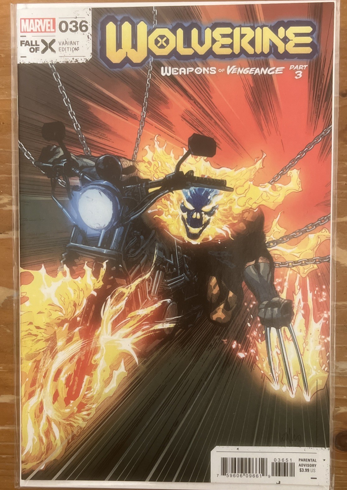 Wolverine #36 (2023) 1st Appearance Hellverine Leinil Francis Yu Variant