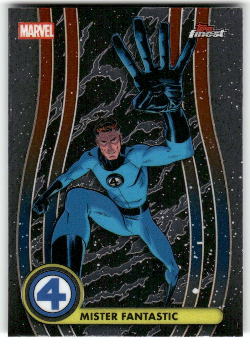 2026 Topps Finest Fantastic Four #001 mister-fantastic Common