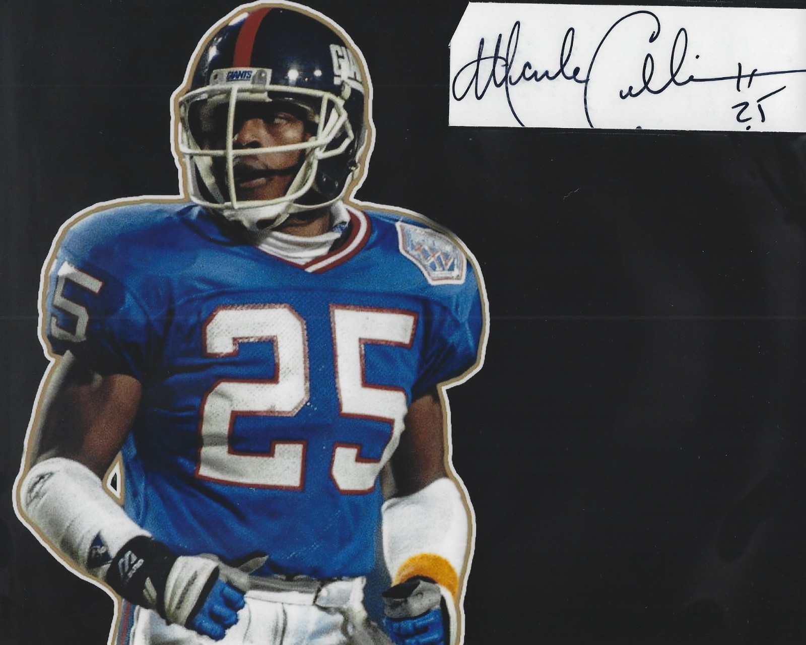 Mark Collins Autographed Signed 8×10 Photo – NFL Giants Chiefs Packers – w/COA