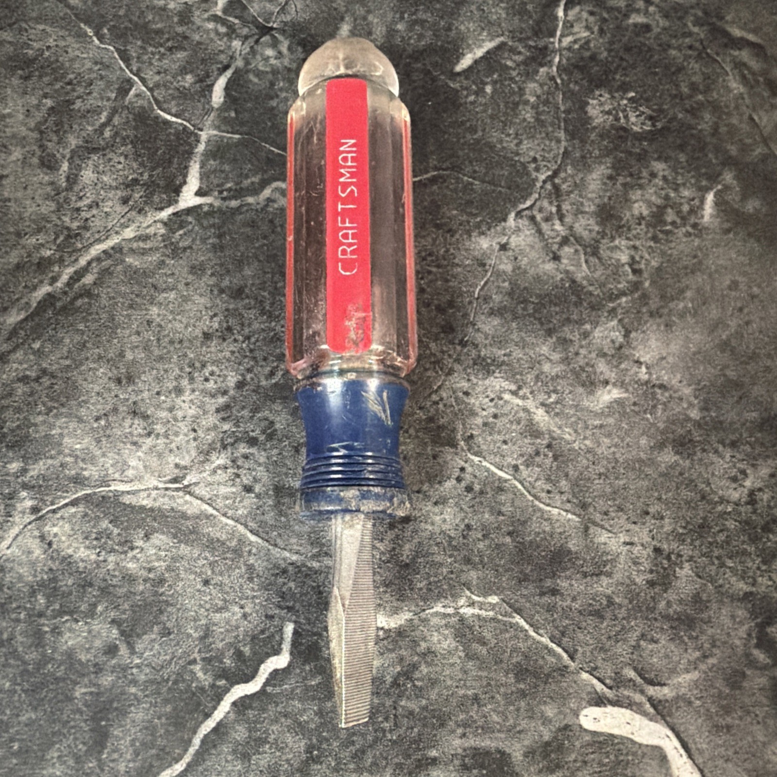 Vtg Craftsman 41586 R PR Flathead Screwdriver 5/16 Made in USA