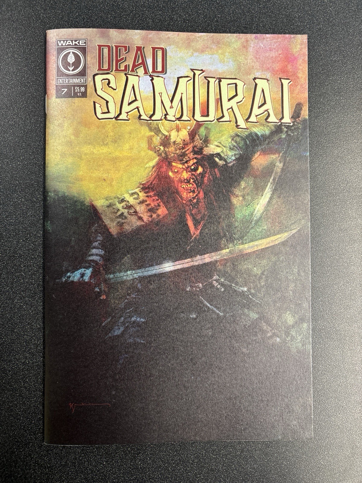 Dead Samurai #7 A Cvr, Bill Sienkiewicz N3