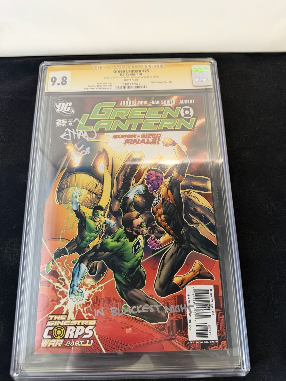 Green Lantern #25 (DC Comics January 2008)