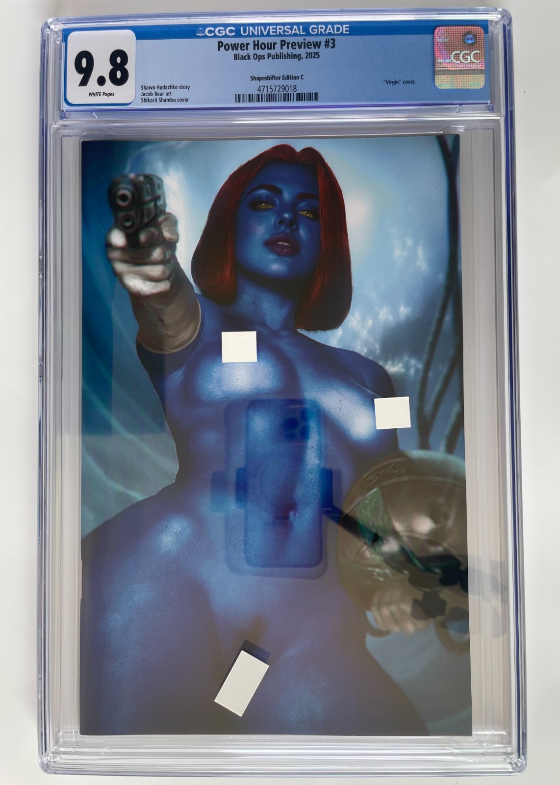 Power Hour #3 Shikarii Mystique Shapeshifter Full Naughty Edition C CGC 9.8