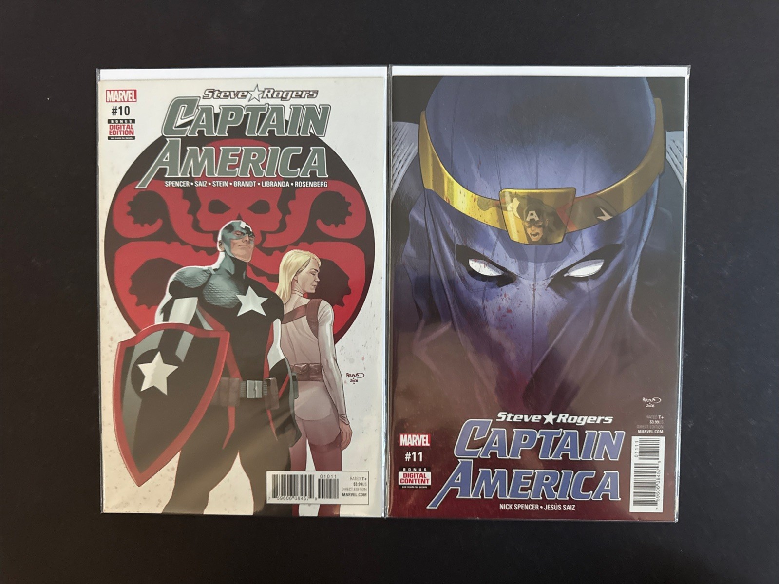 Captain America: Steve Rogers : Issues 7-11 (Marvel 2016 Comic Lot) NEW/NM