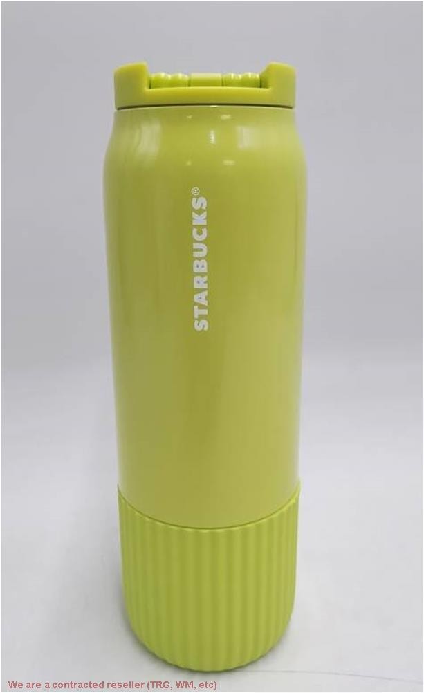 Starbucks Summer 2025 NWT Neon Yellow Vacuum Insulated Tumbler 20oz