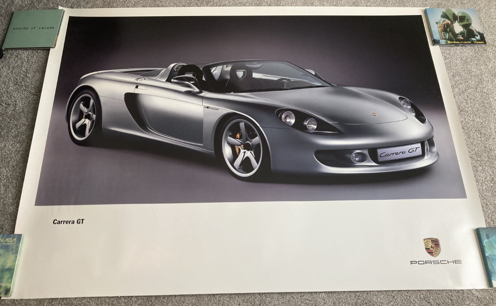 Porsche Carrera GT Official Poster – Approximately 30″x40″