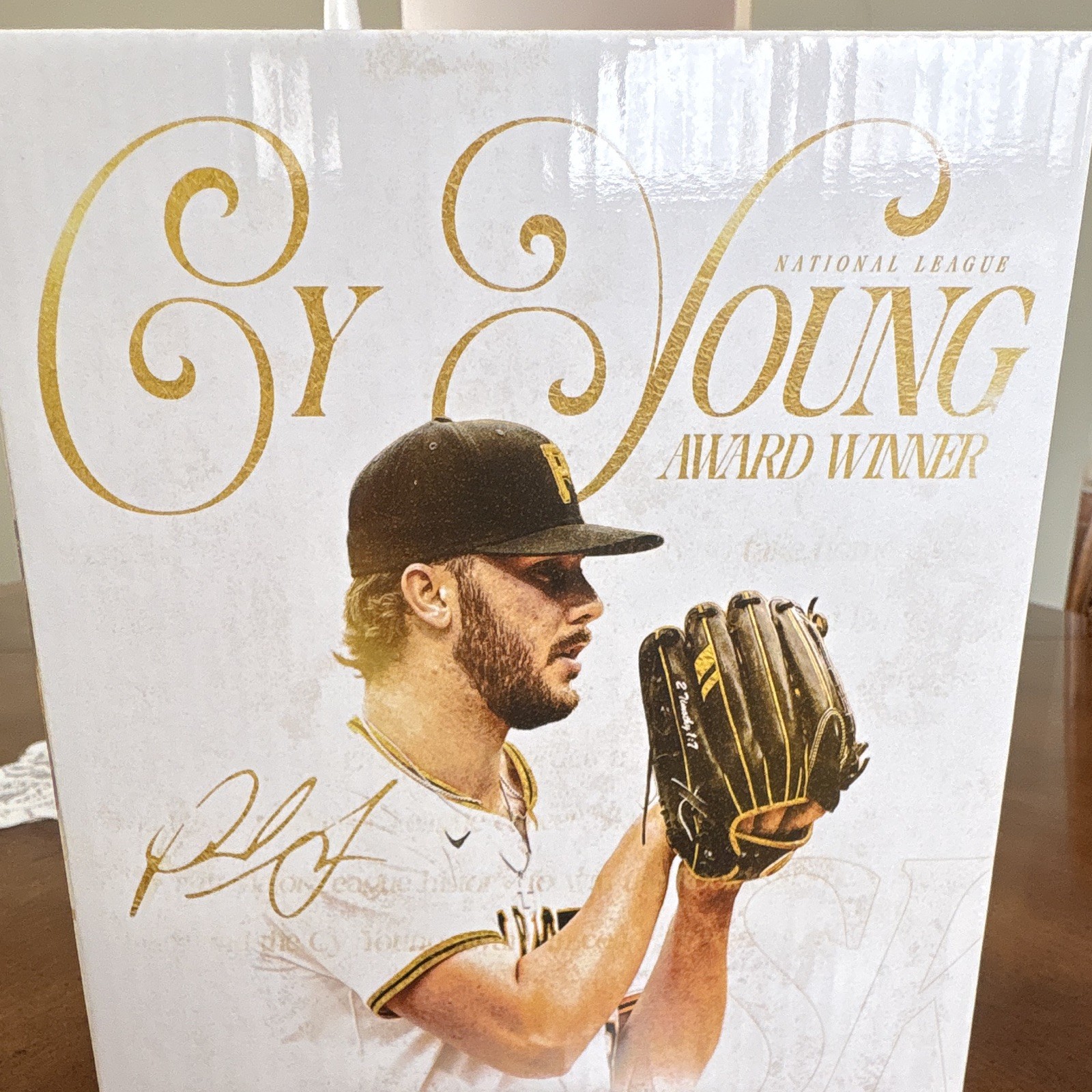 PNC Exclusive Paul Skenes MLB Cy Young Award Winner Plastic Figure, Multicolor