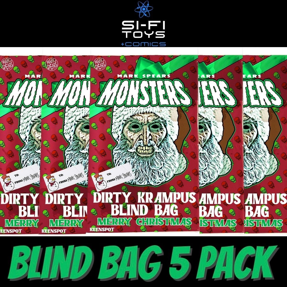Mark Spears Monsters #8 Cover A Dirty Krampus Blind Bag 5-Pack PRESALE 11/26/25