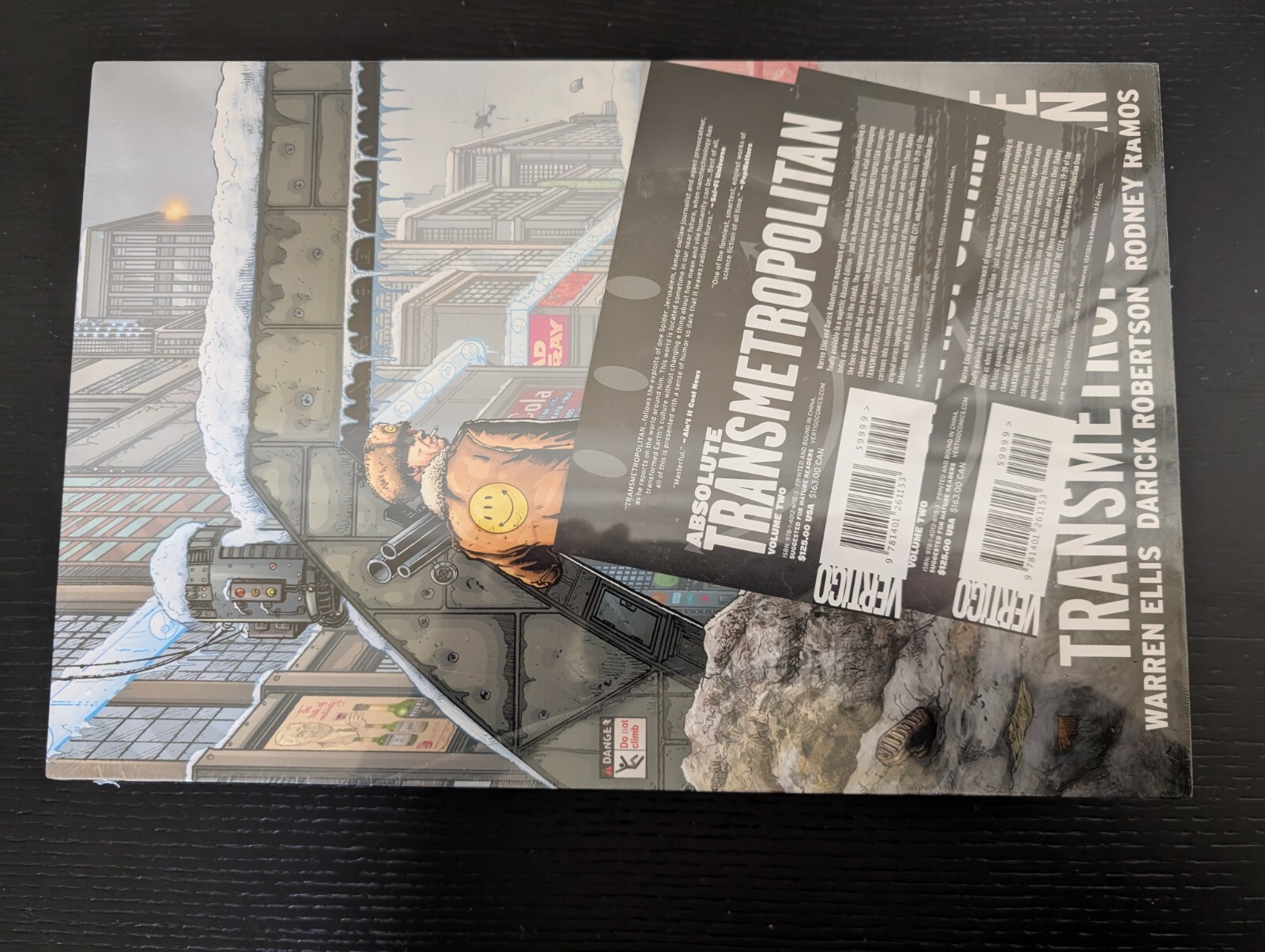 Absolute Transmetropolitan Vol. 2 by Warren Ellis HC, New, Sealed 2016 Ed