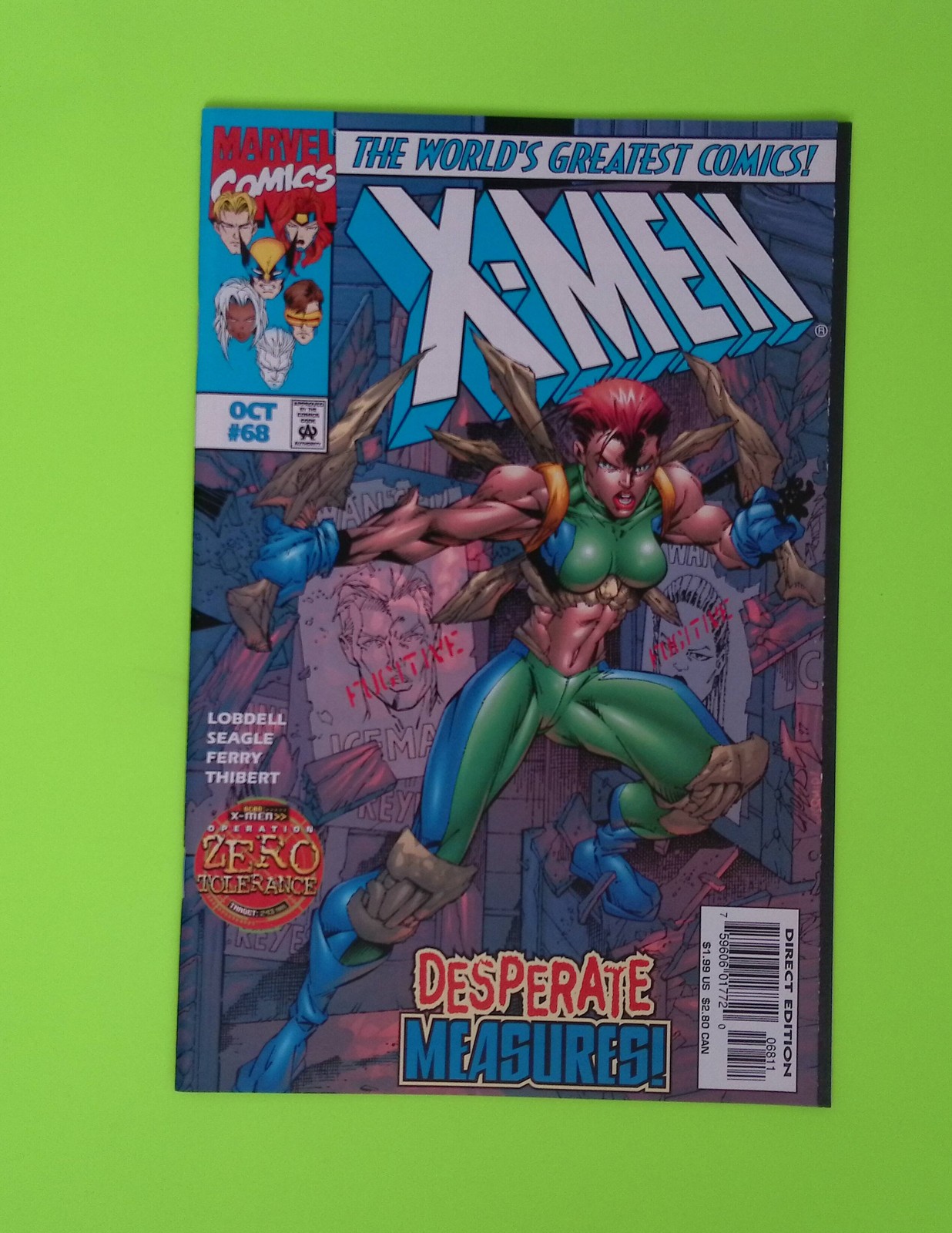 X-Men #68 Vol. 2 1997 Marvel Comics High Grade Comic Book X100-182
