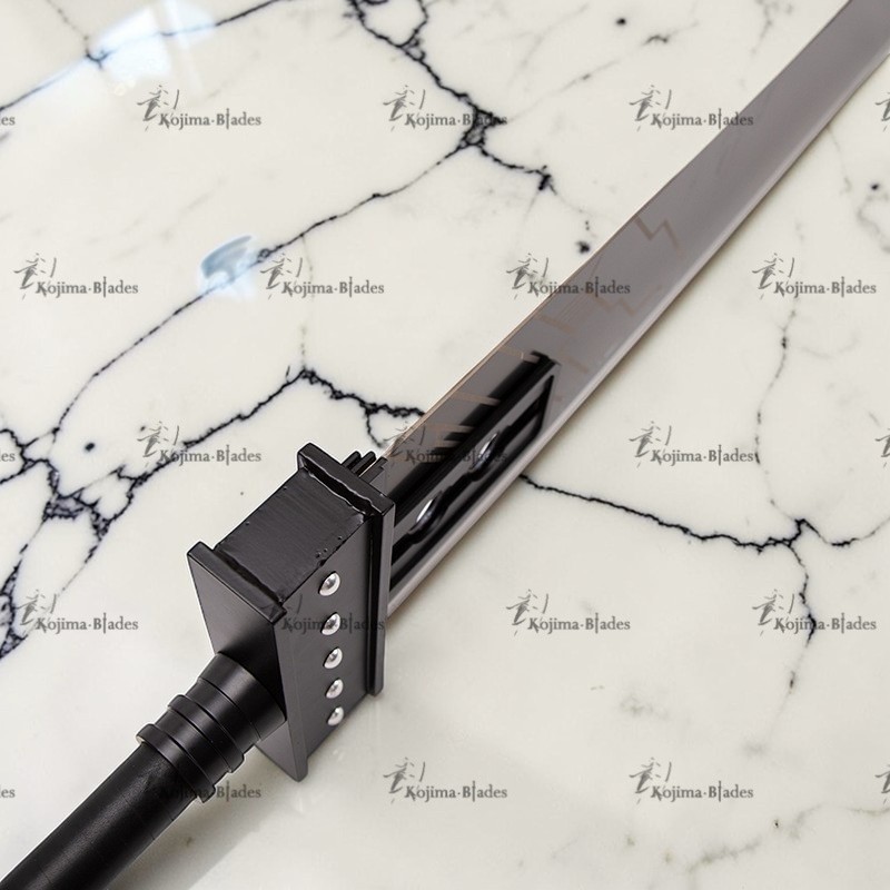 55″ FINAL FANTASY FF VII 7 CLOUD STRIFE GIANT STEEL BUSTER SWORD, SHIP FROM USA