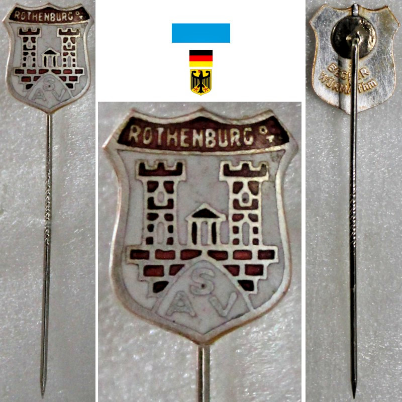 Handball athletics sport DHB BHV pin * ASV ROTHENBURG or d. Tauber