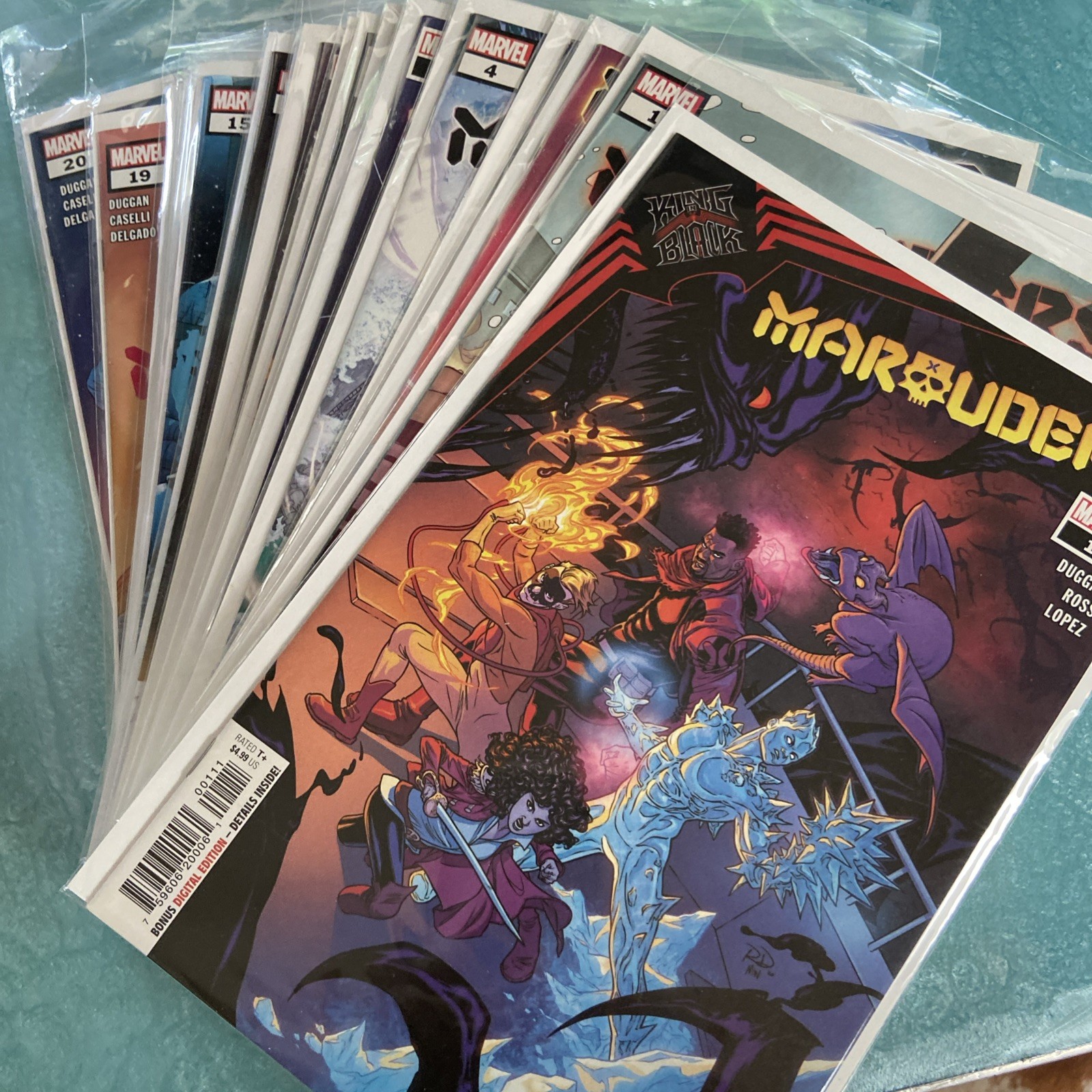 Marauders 1 2 3 4 5 6 7 8 9 10 11 12 13 14 15 16 17 18 19 20 21; King in Black 1