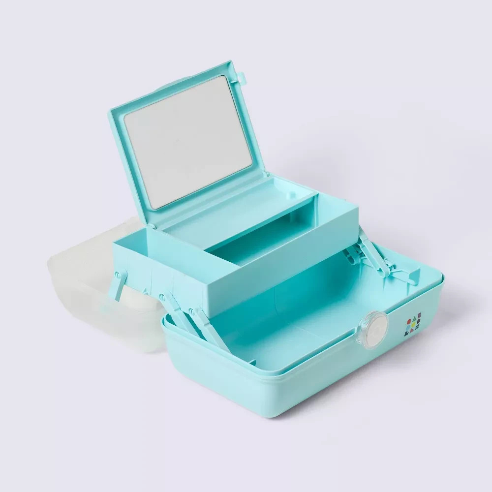 Caboodles Case Clear Sparkle/Light Blue – Pokémon x Target