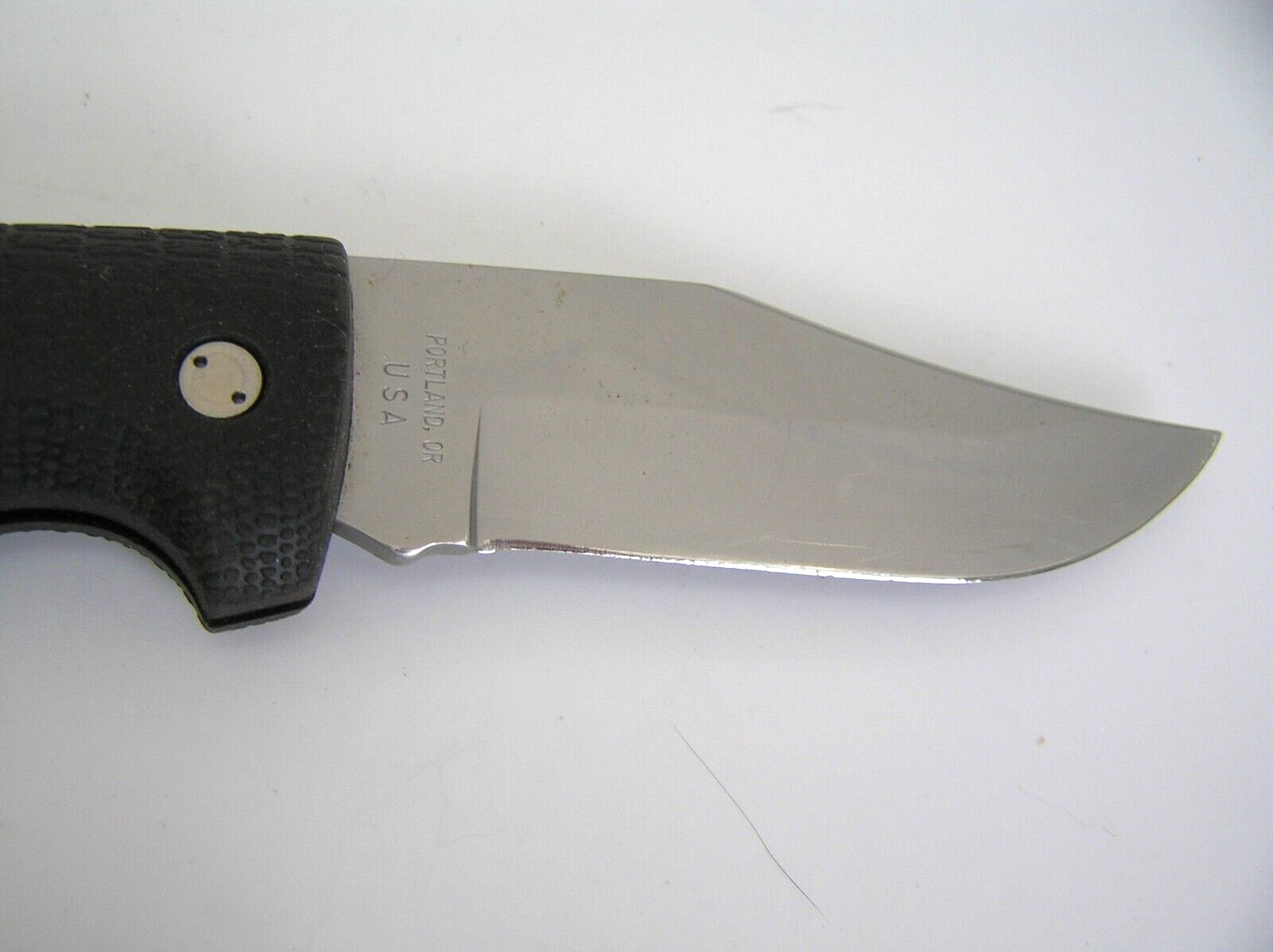 Gerber Gator 650 Straight Edge Lockback Knife w/ Sheath