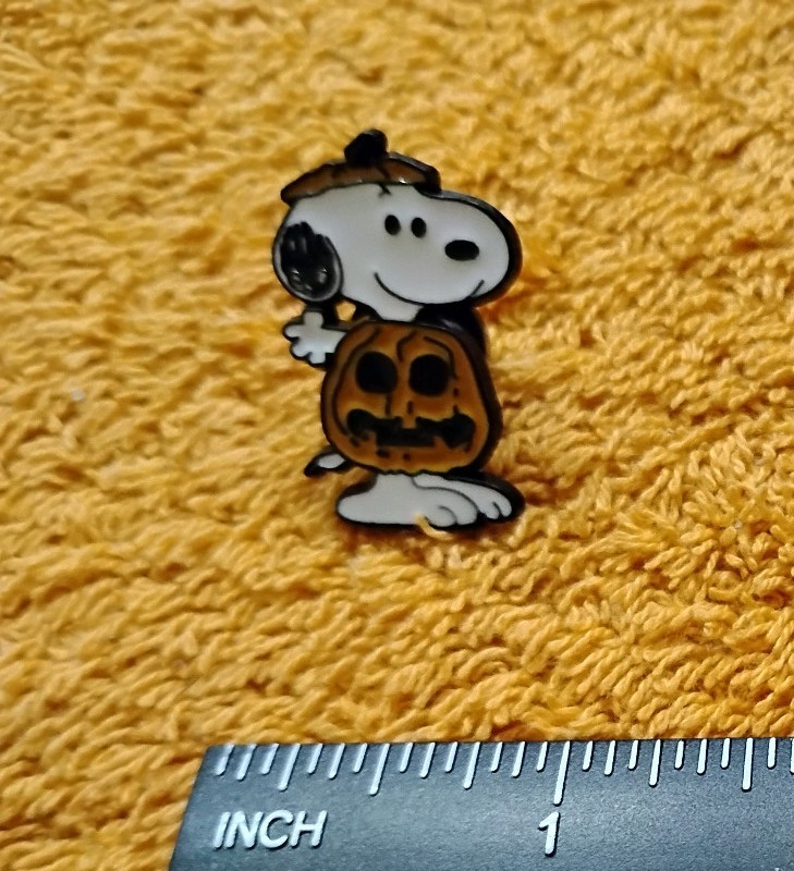 SNOOPY PIN metal enamel set lapel lot peanuts GET 2 PINS FOR $9.95, 3 FOR $11.97