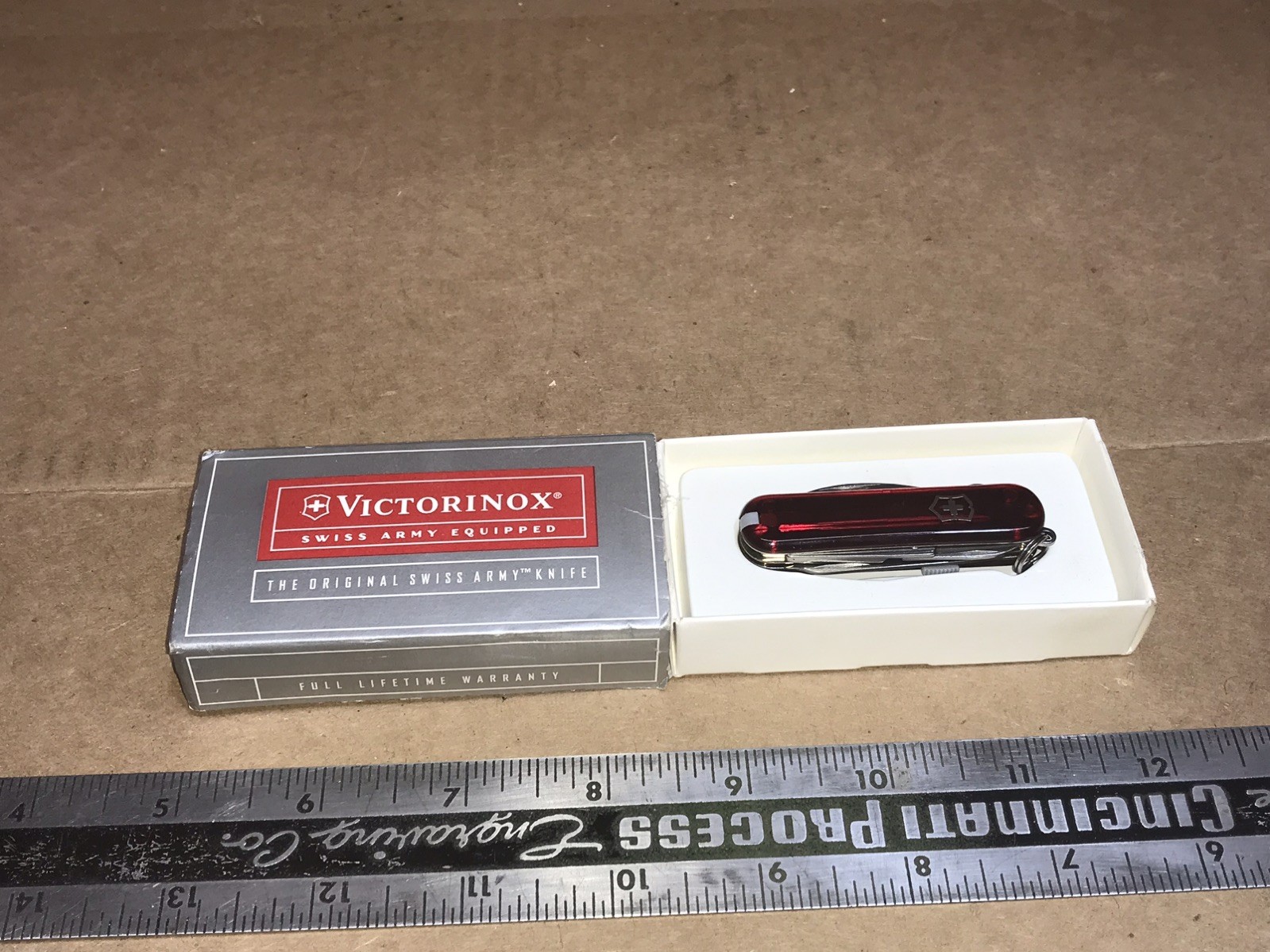 Victorinox Swiss Army Knife RUBY RED MANAGER 2