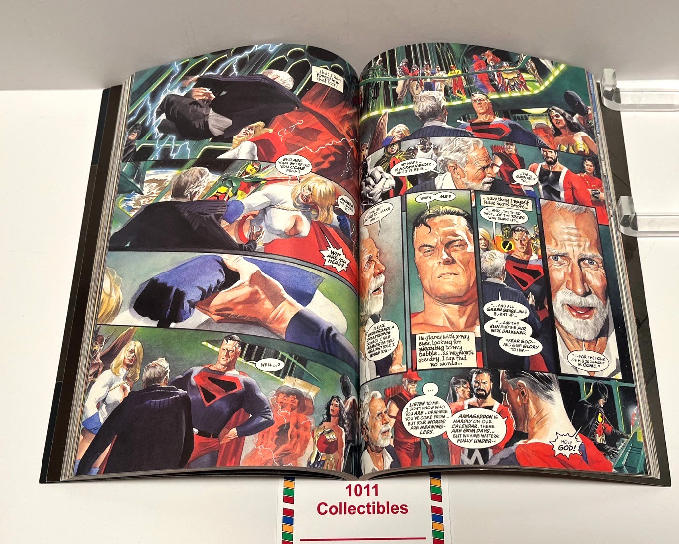 Kingdom Come TPB Paperback DC Comics Waid Ross (1997) Very Good Read. Condition