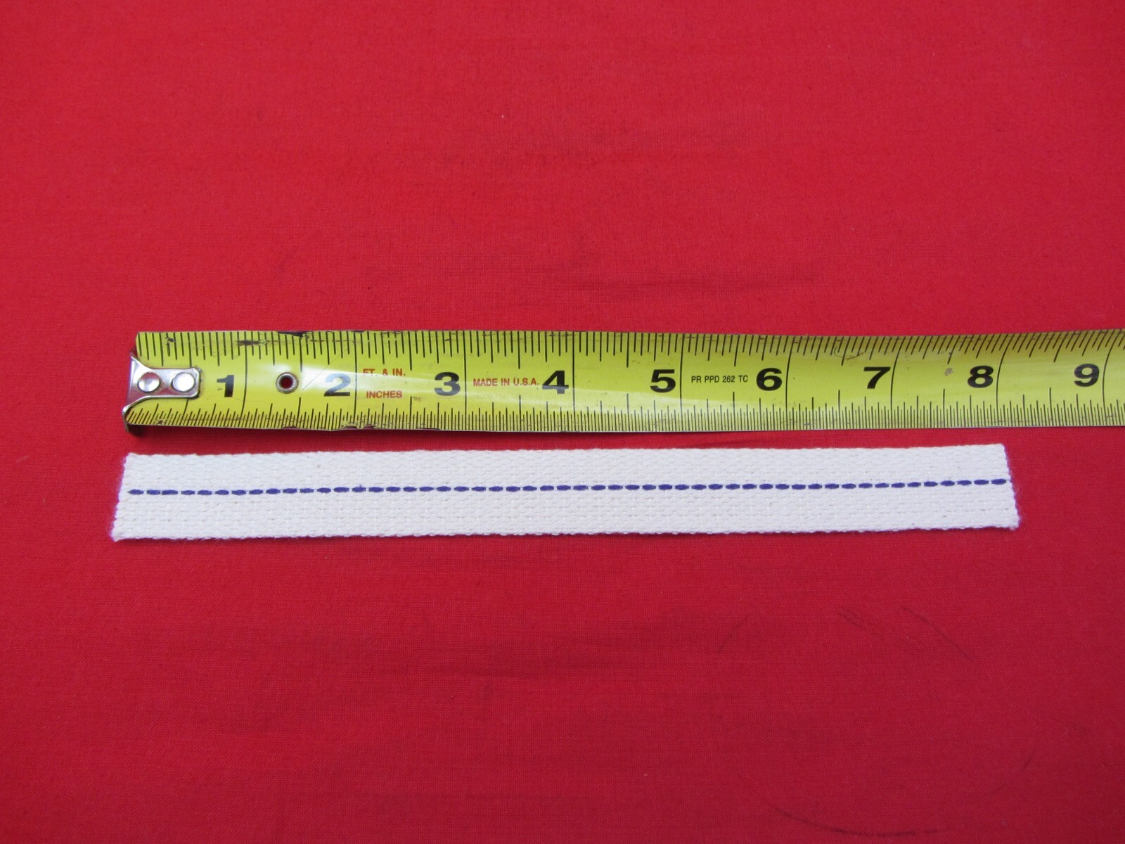 COTTON FLAT WICK 3/4″ x 8″ FOR ADLAKE 400 BURNER & OTHER OIL LAMPS TORCH NEW